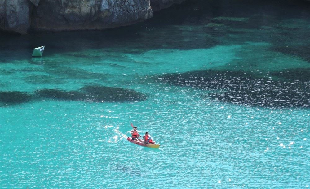 Kajakverleih auf Menorca
